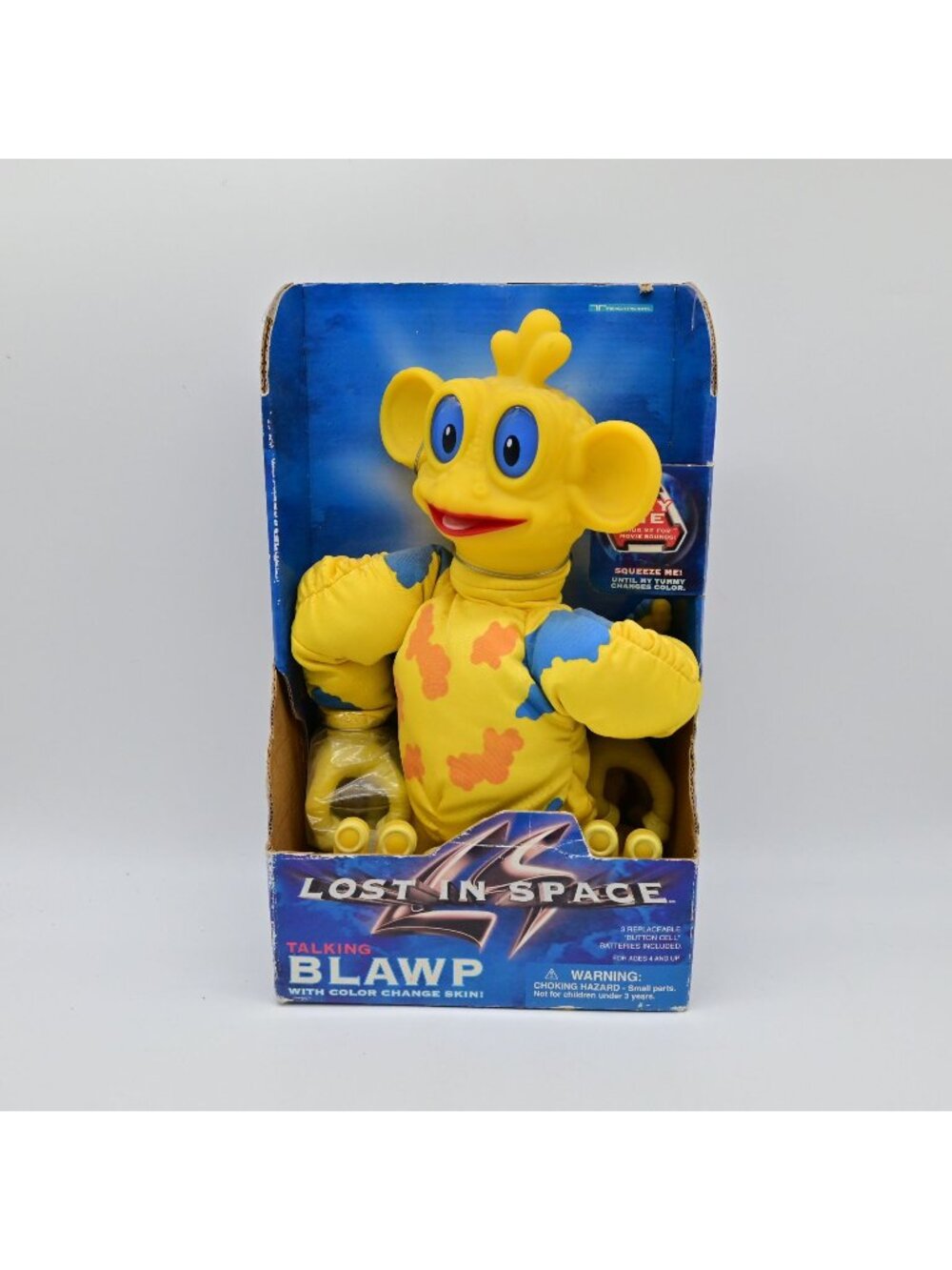 Lost In Space Talking Blawp Action Figure With Color Change Skin Vintage 1997
